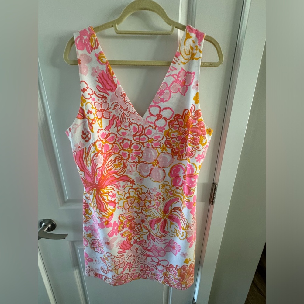 Lilly Pulitzer open back sundress size XL
